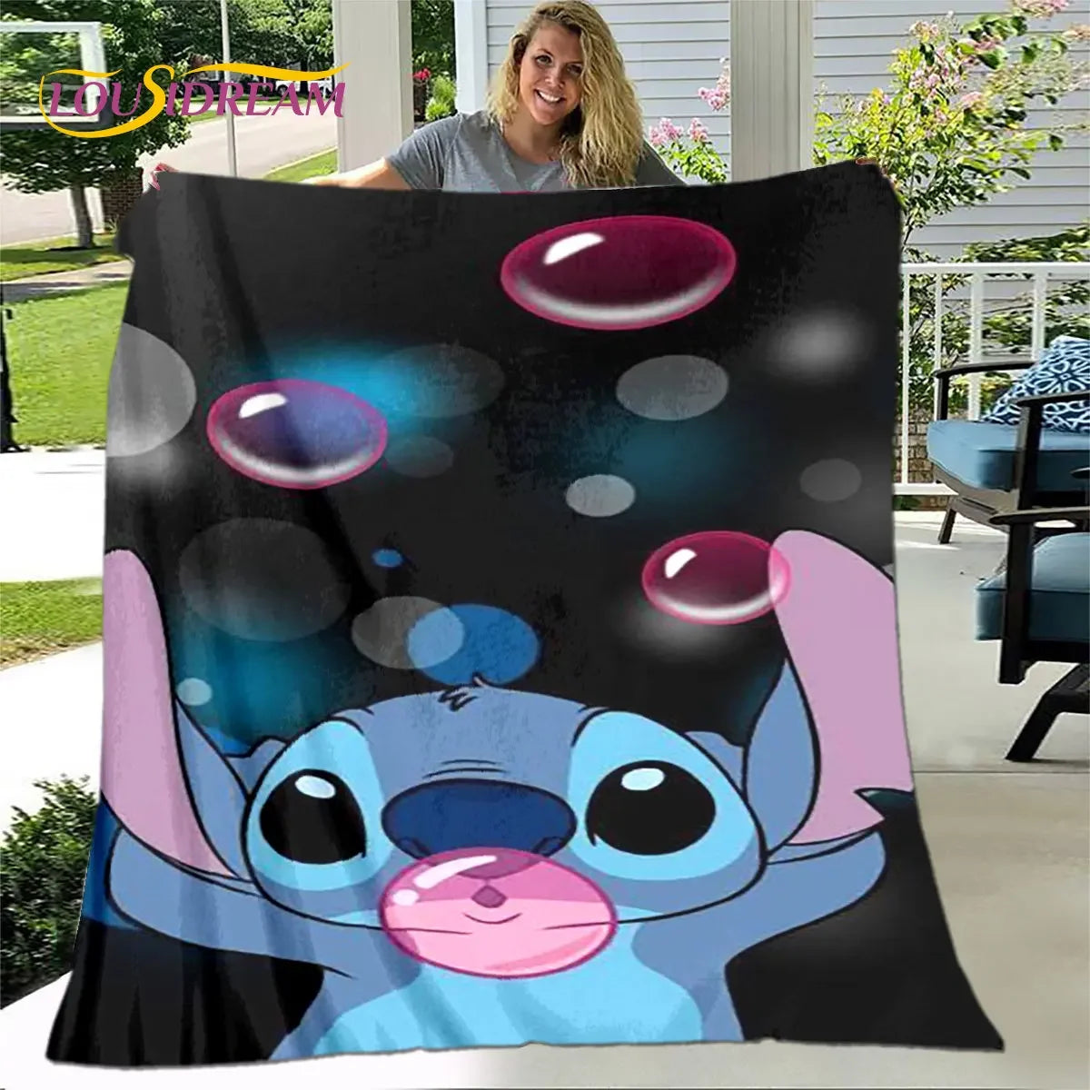 Cute Cartoon Children's Blanket,Flannel Blanket Throw Blanket,Sherpa Warm Kid Blanket for Living Room Bedroom Beds Sofa Outdoors