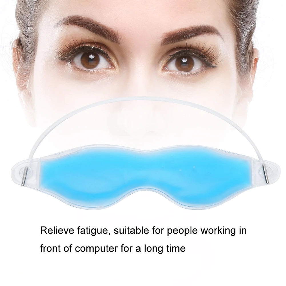 Gel Cooling Eye Mask Ice Therapy Compress Pads Sleep Goggles Spa Patch Healing Gel For Comfort Mask Dark Circles Remover Eye