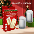Magnetic rechargeable hand warmer 2-piece set, fast heating, 3-speed adjustment, portable hand warmer ﻿