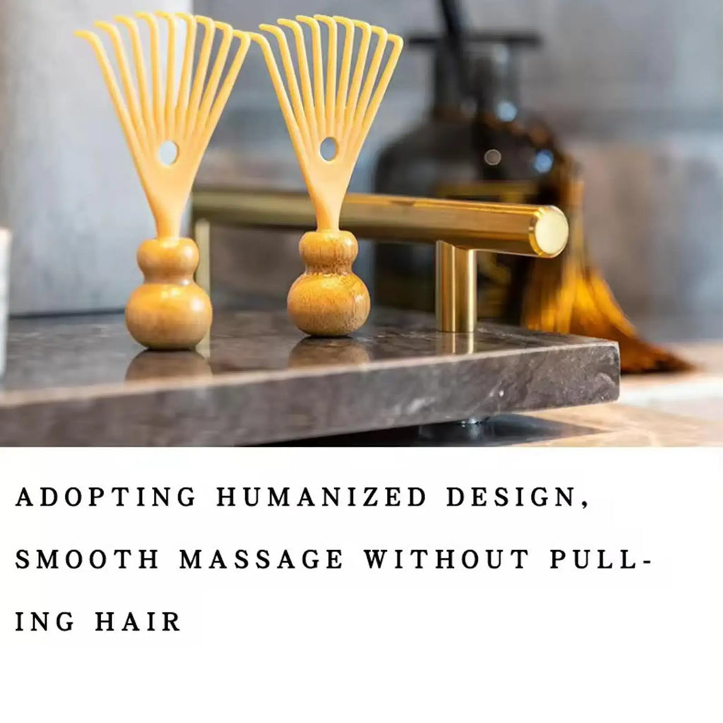 Manual Head Relaxation Scratcher Scalp Massage Stimulator for Men Women Parents Mom Dad Home Office School Travel