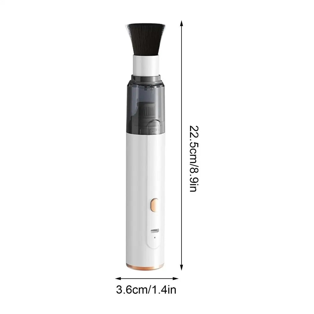 Mini Vacuum for Car Rechargeable Handheld Auto Blower Duster Portable Air Duster Blower for Auto Home Pet Interior Carpets