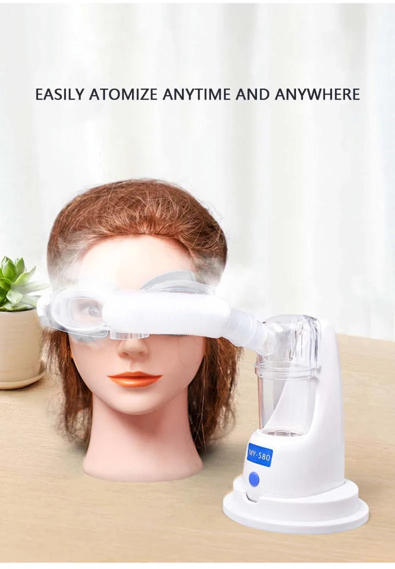 Ultrasonic eye moisturizing humidifying atomizer Dry eye moisturizing atomizing eye humidifier Facial steamer
