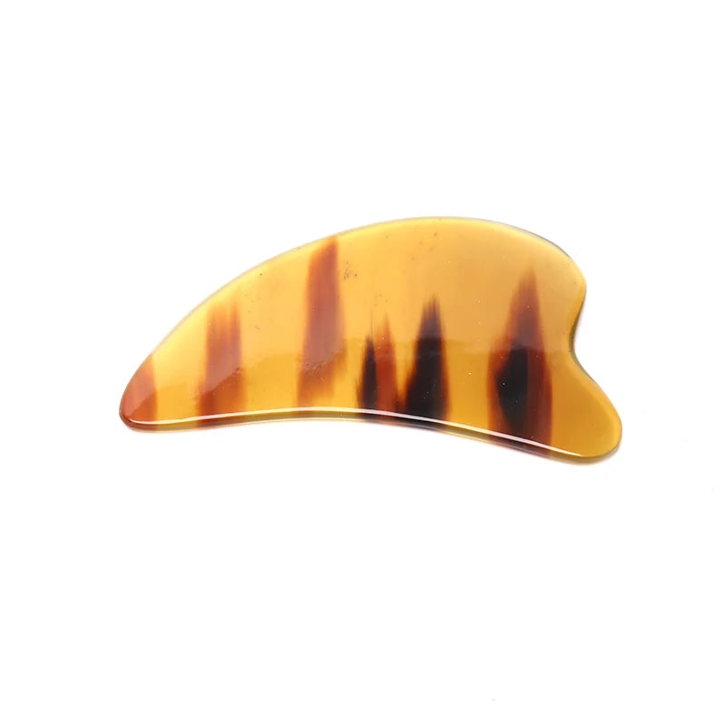Natural Ox Horn Gua Sha Board Gouache Scraper Face Massager Facial Lift Scraping