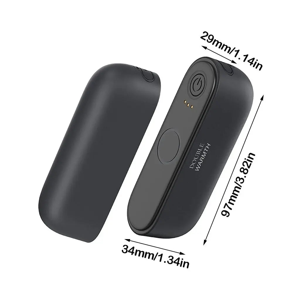 Rechargeable Magnetic Hand Warmers Fast Heating Strong Magnetic Rechargeable Hand Warmers 2in1 Reusable Portable Hand Heater