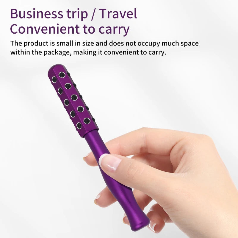 1pc Facial Massage Stick for Facial and Body Beauty Massage - Facial Massage Roller