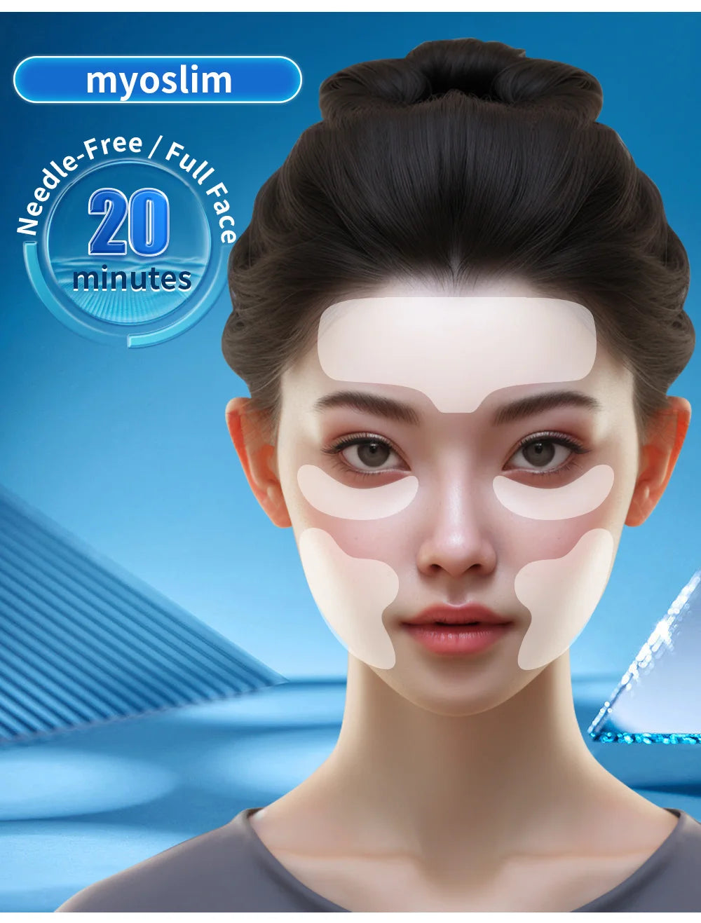 Professional EMS Face Lifting Machine Face Sculpting ems Wrinkle Removal RF Skin Tightening Stimulator