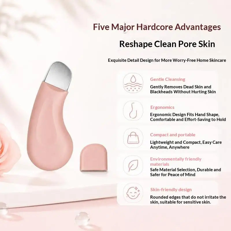 Handheld Facial Blackhead & Whitehead Remover Deep Cleansing Pore Cleaner for Men Women Home Skincare Routine