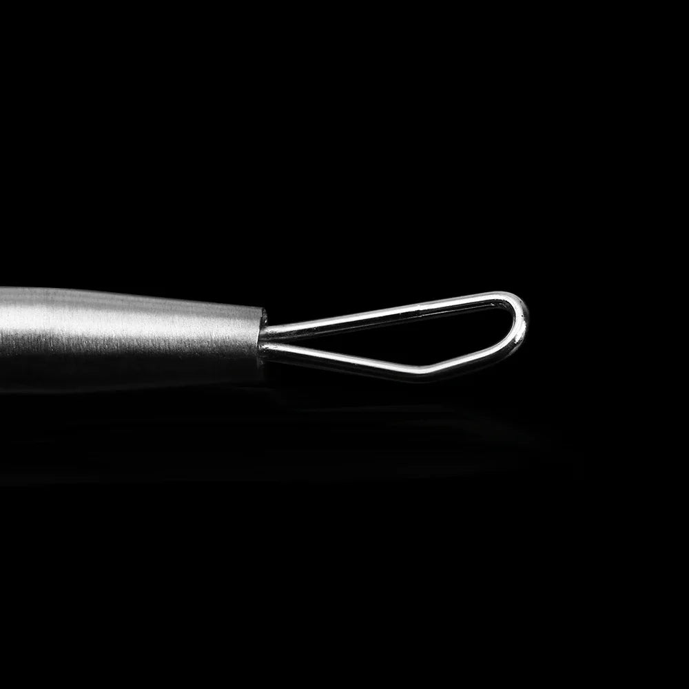 1PC Acne Blemish Pimple Extractor Tool Professional Stainless Steel Double Ended Blackhead Comedone Remover Face Clean Tools