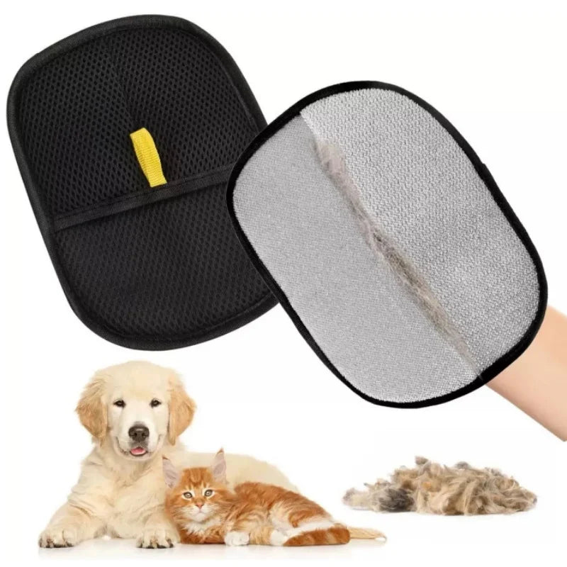 Pet Hair Remover Portable Washable Clothes Hair Dehairing Gloves Pet Cat Dog Hair Removal Cleaning Products Pet Accessories