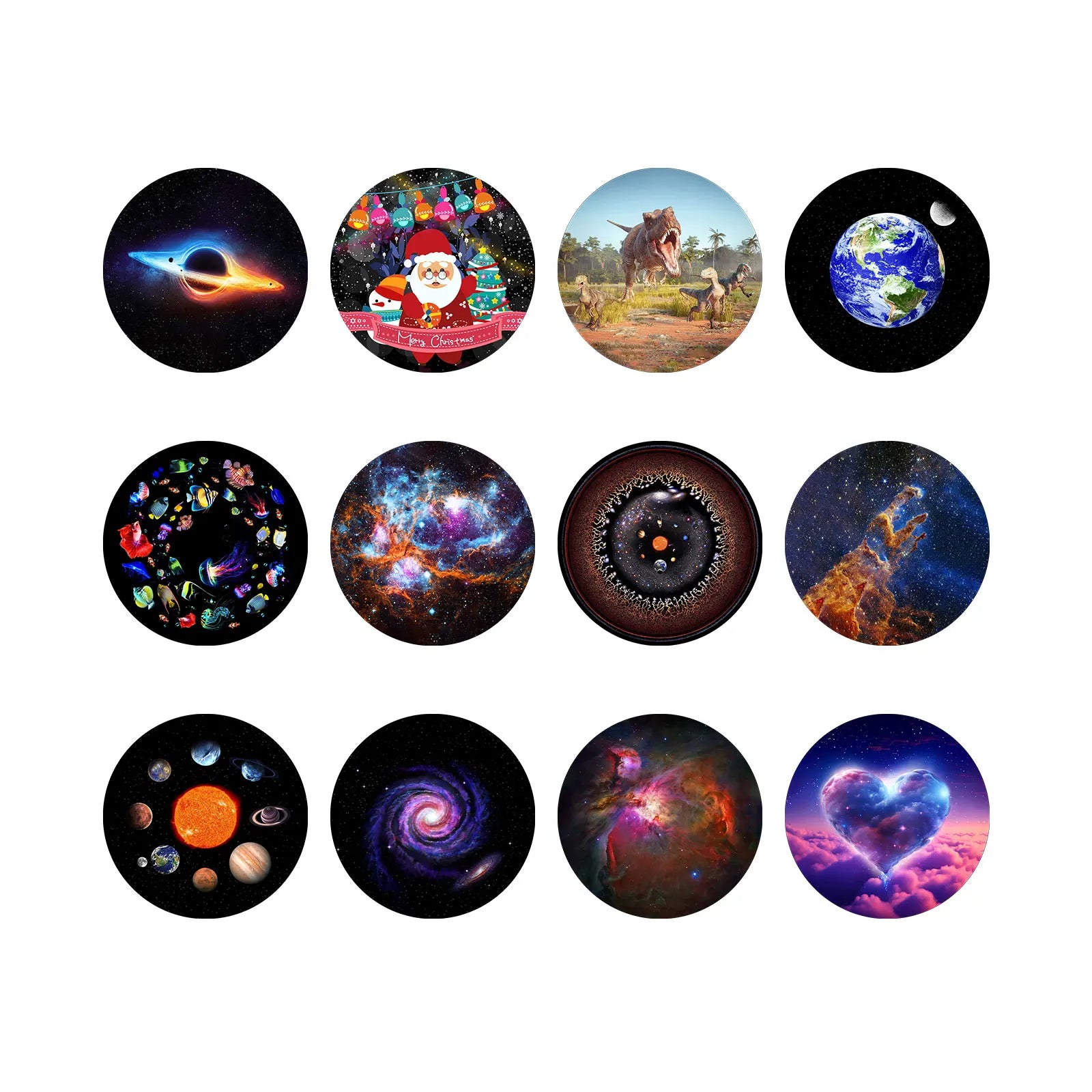 Galaxy Projector Disc - 6 Realistic Film Discs and Other Same Model Meteor and Galaxy Projector (SKE-TKQ01 & BL-DQY02 Pro)