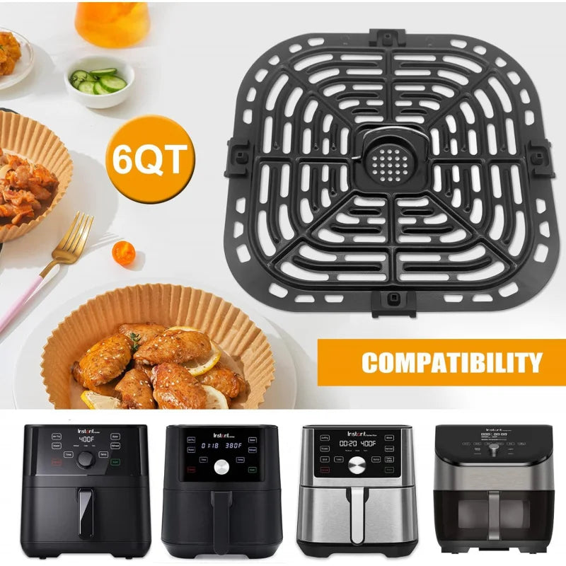 Air Fryer Accessories Instant Pot Airfryer Vortex 23*24 CM Fryer Iron Sheet Divider