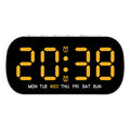 Digital Alarm Clock USB Powered Temperature Date Week Dual Alarm Night Mode Snooze Clock 5 Levels of Brightness 12/24H LED Clock