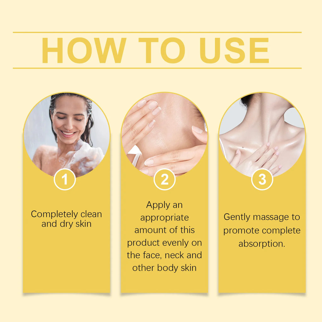 EELHOE Bee Venom Brightening Face and Neck Cream Stick Moisturizing Facial Skin Firming Rejuvenation Neck Lift Stick Cream 40g
