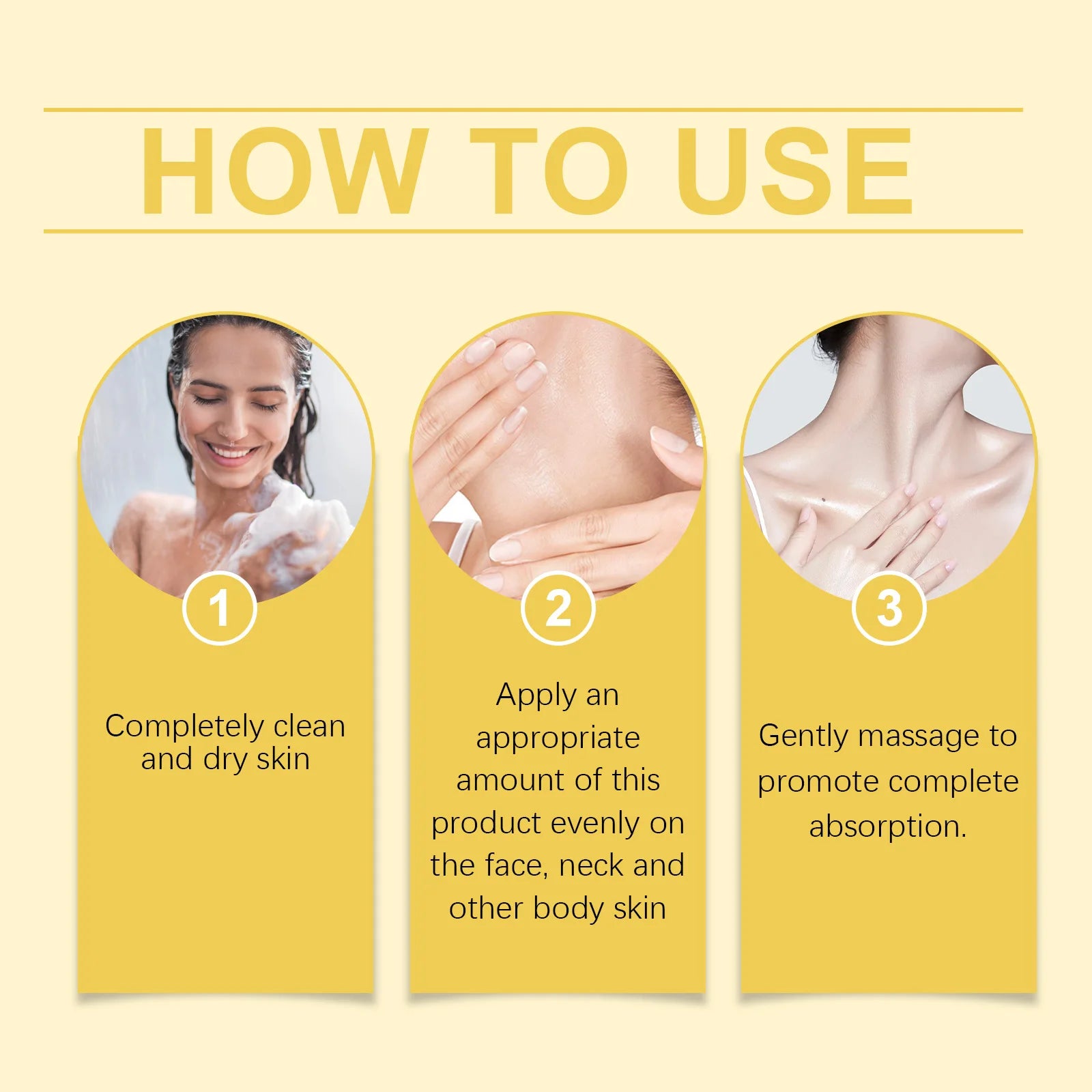 EELHOE Bee Venom Brightening Face and Neck Cream Stick Moisturizing Facial Skin Firming Rejuvenation Neck Lift Stick Cream 40g