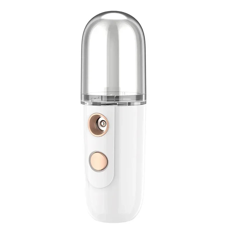 Facial Steamer Device Beauty Spray Hydrating Apparatus  Rechargeable Mini Portable Humidifier