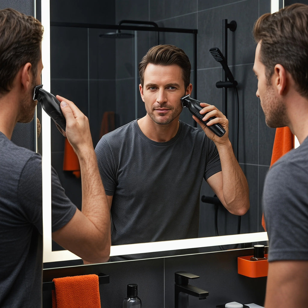 OMUONE Professional Barber Cordless Hair Clipper USB Rechargeable Hair Trimmer Precision Beauty Tool Men's Gift