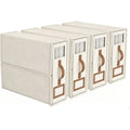 Fine Workmanship 1Set Closet Organizer Boxes Fabric Storage Bins Bed Sheet Organizers Foldable Storage Containers