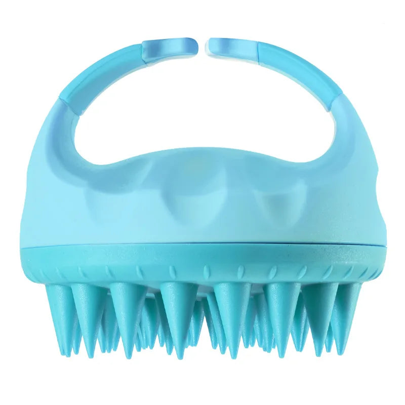 WANMEI Scalp Scrubber, Shampoo, Brush, Massager, Clean Scalp, Comb, Handle, Shampoo Brush, Scalp Exfoliating Brush, Massage Comb