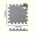 30x30cm 16 Pcs Interlocking Yoga Mat Home Gym and Yoga Equipment Protective Mat EVA Foam Non Slip Flooring Indoor Fitness