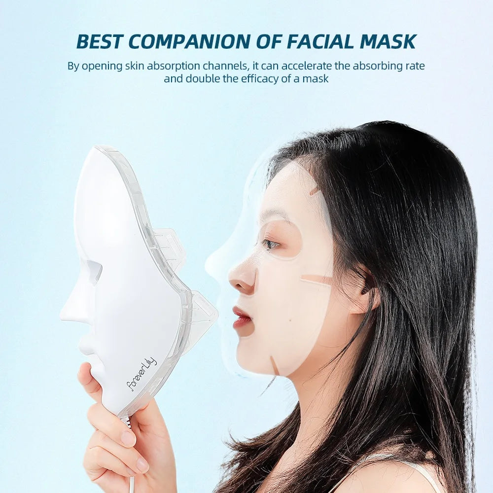 7 Colors LED Face Mask Facial LED Mask Skin Care Facial Spa Home Use Beauty Machine