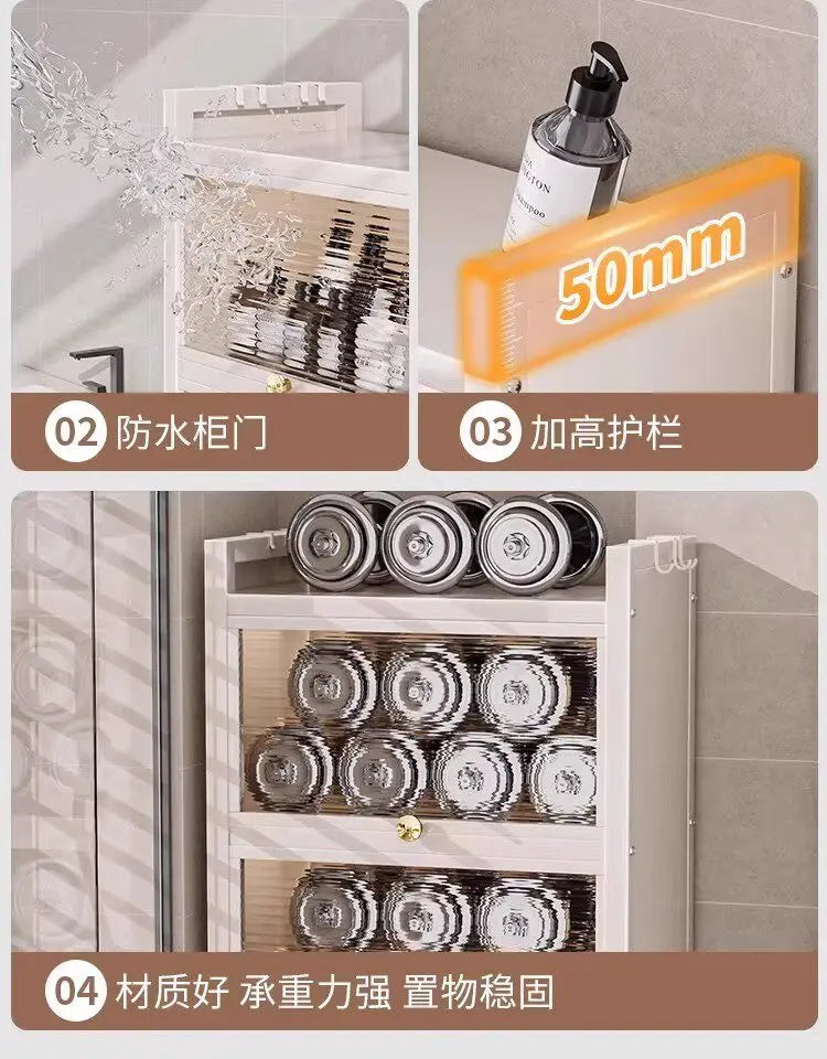 Bathroom Display Storage Shelves Skincare Corner Toothbrush Trinket Storage Shelves Decoration Towel Estante Room Stuff