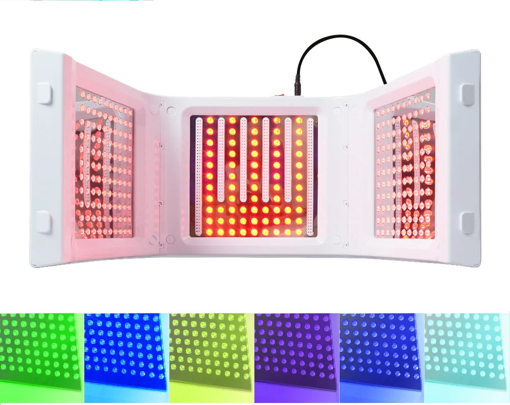 LED Facial Phototherapy 7-color Photon PDT LED Mask Treatment Professional Beauty Machine SPA Facial Body Skin Care Equipment