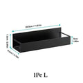 Magnetic Spice Storage Rack Organizer for Refrigerator and Oven Black Fridge Organizers and Storage Magnetic Hooks for Kitchen
