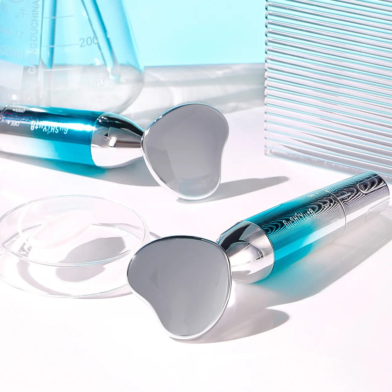 Beauty Neck and Facial Device LED Photon Tightening and Rejuvenating Anti Wrinkle Thin Double Chin Skincare Facial Massager
