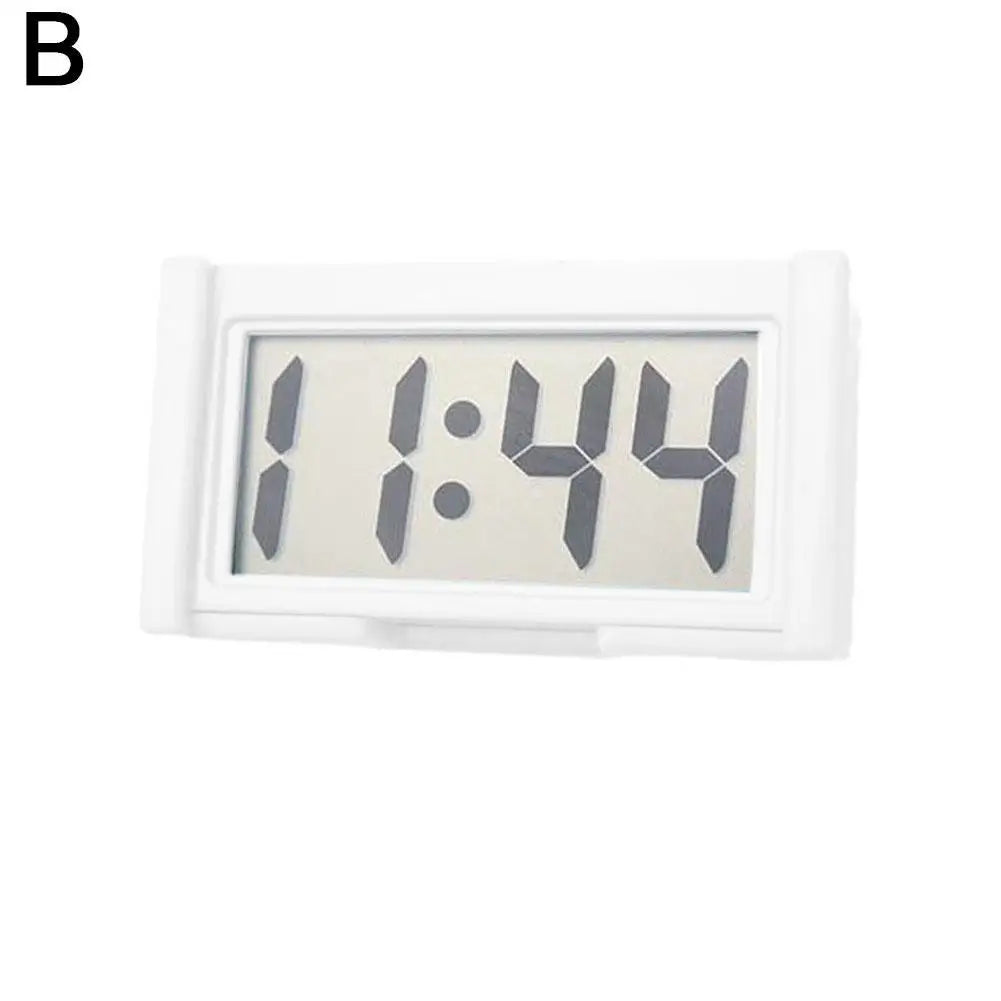 Car Electronic Digital Clock Lightweight Portable High-precision Time Displaying Device Auto Practical Accessory Digital Clock