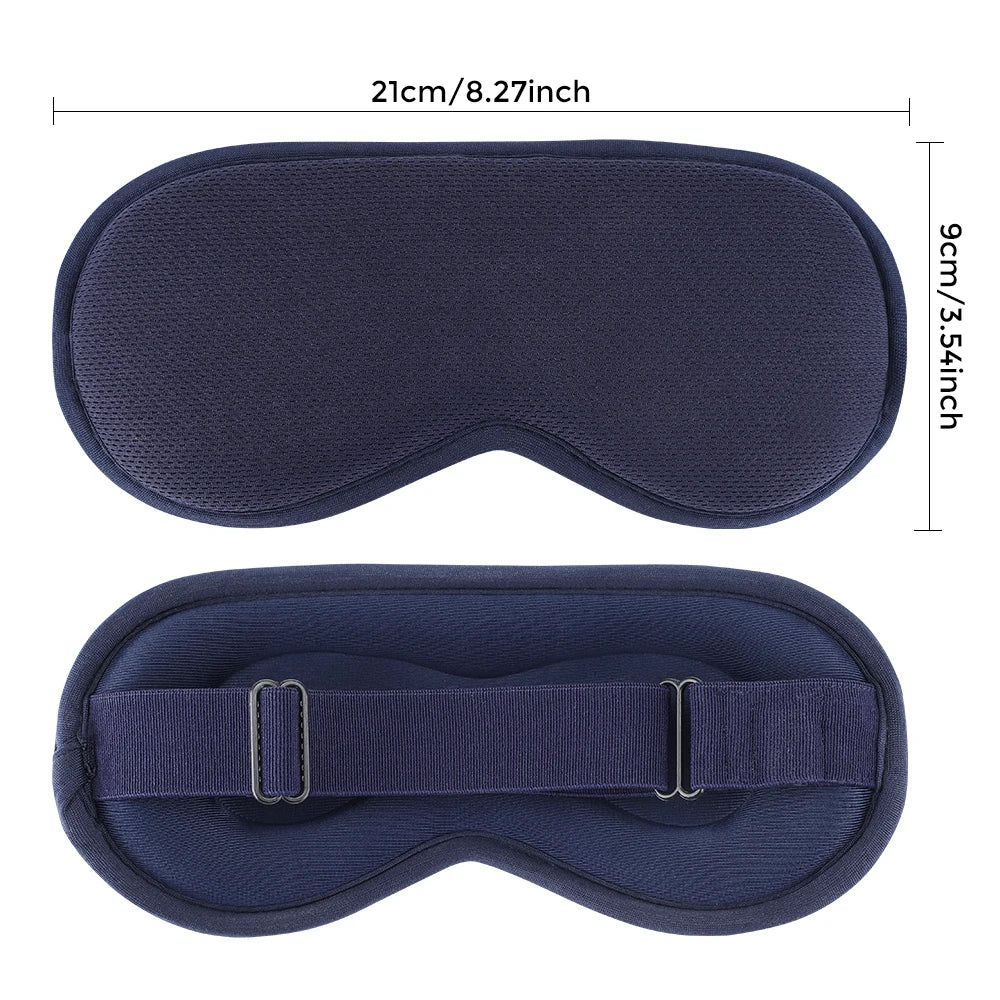 Electric Vibration Eye Massager Heated Eye Mask Wireless Relieve Eye Strain Dark Circles Dry Eye Fatigue Relief Sleeping Mask