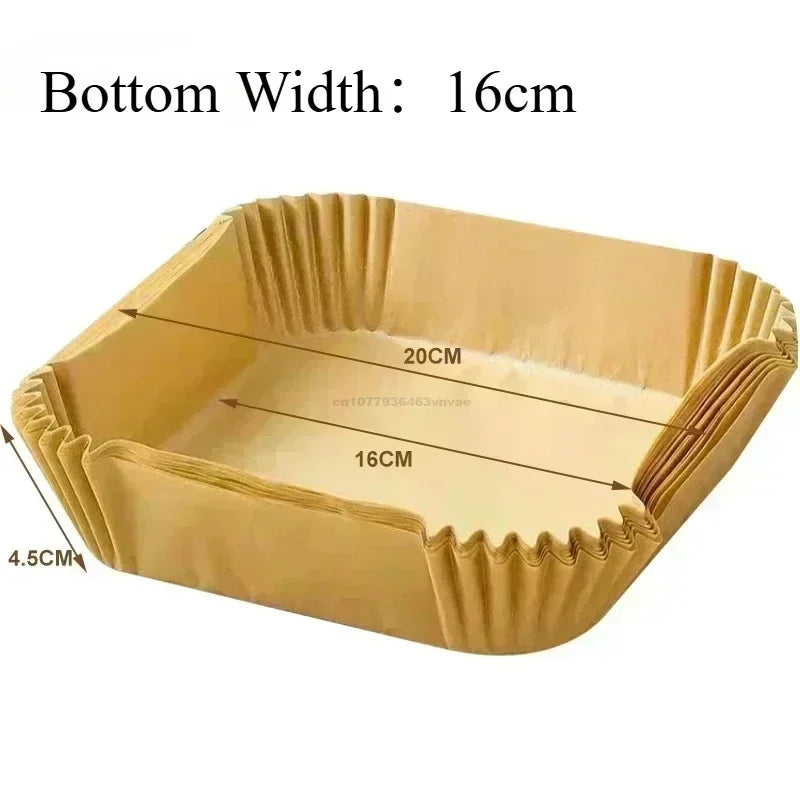 Accessories for Air Fryer Accessories Non-Stick Parchment Paper Liners for Deep Fryer Baking Sheets for Healthy Cooking for Roas
