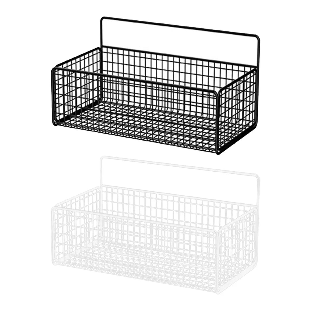 Wall Hanging Baskets Wire Storage Basket Farmhouse Food Storage Floating Shelves