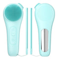 Sonic Waterproof Facial 45℃ Cleansing Brush Rechargeable Scrubber Exfoliating Vibrating Deep Clean Face Cleaner Skin Care
