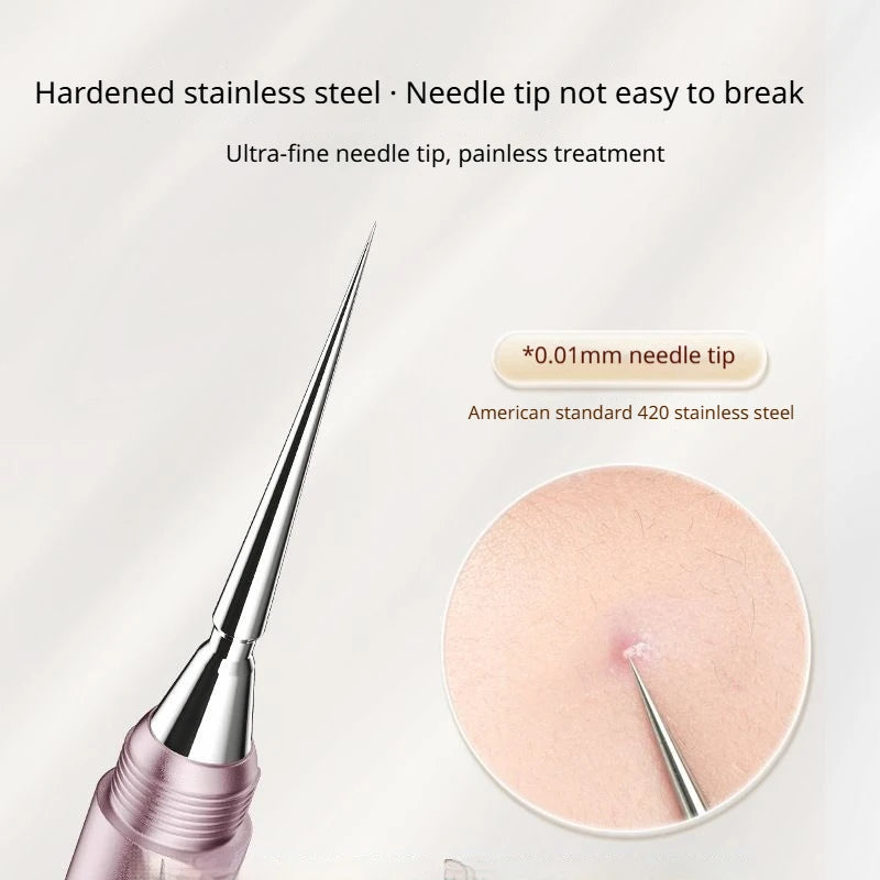 Blackhead Remover Acne Tool Stainless Steel Pore CLeaner Needles Fine Tips Effortlessly Remove Blackhead Face Deep Cleaning Tool