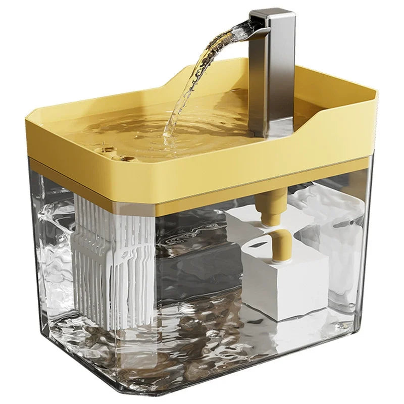 Cat Water Fountain Automatic Pet Water Dispenser for Cats with Filters Fresh Circulating Flowing Water Design Pet Supplies