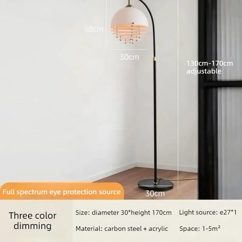 Sunset Floor Lamp Medieval Style Minimalist Floor Light Living Room Bedroom Balcony Mood Lights Indoor Decoration Lighting Lamps