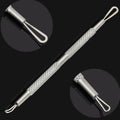 1PC Acne Blemish Pimple Extractor Tool Professional Stainless Steel Double Ended Blackhead Comedone Remover Face Clean Tools