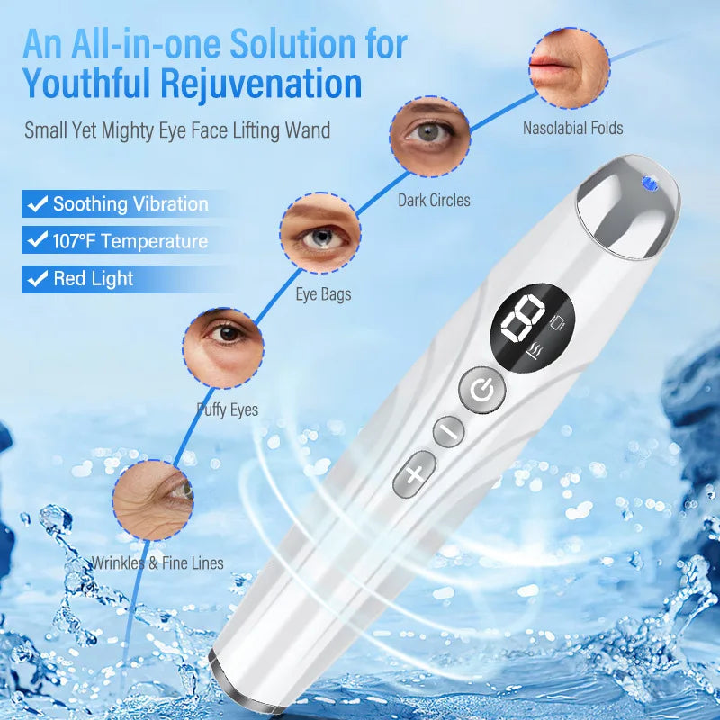 Electric Eye Massager Vibrating Eye Cream Essence Introducer Constant Eye Massager Face Eye Care Pen