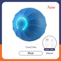 Interactive Dog Toy Ball with Rope Electronic Motion Activated Rolling Ball for Indoor Cat Dog Play Toys for Puppy Training Ball