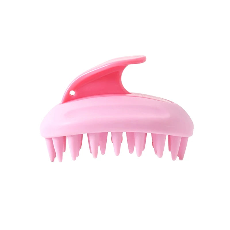 2-In-1 Shampoo Brush Head Scalp Massage Comb Hair Washing Comb Body Massage Brush Bath Shower Brush Salon Hairdressing Tool