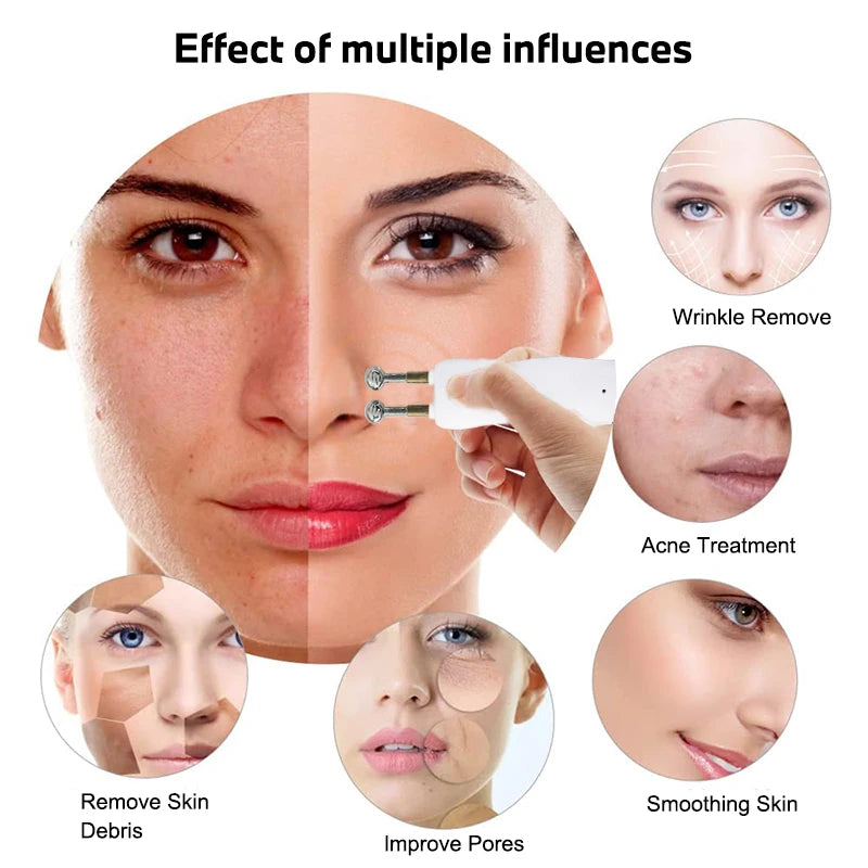 Micro Current Massage Set EMS Facial Lifting Firming Professional Beauty Equipment Promotes Cell Regeneration RestoresElasticity