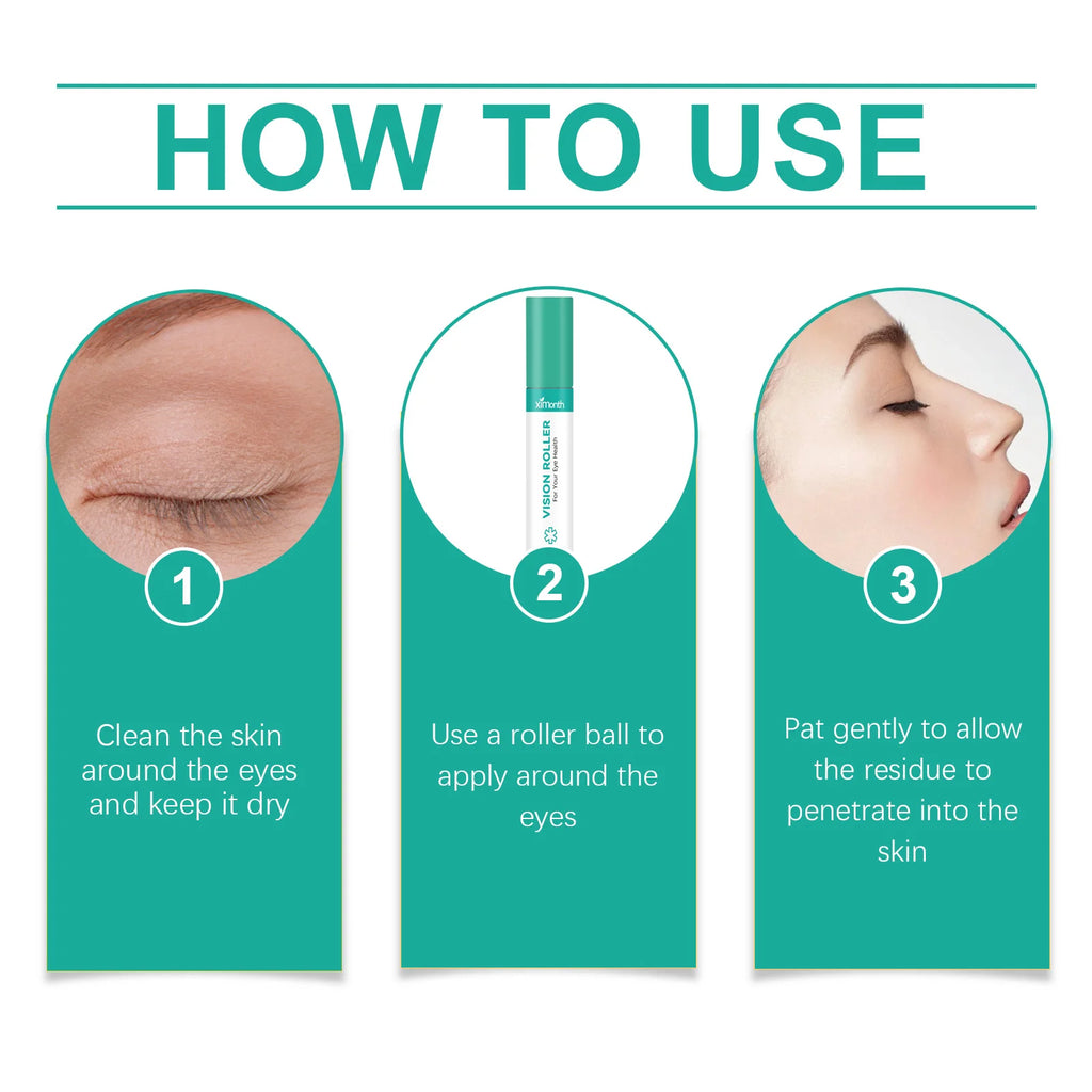 Eye Comfort Care Roller - Gentle Massage for Relieving Eye Fatigue & Discomfort, Perfect for Daily Office & Nighttime Use