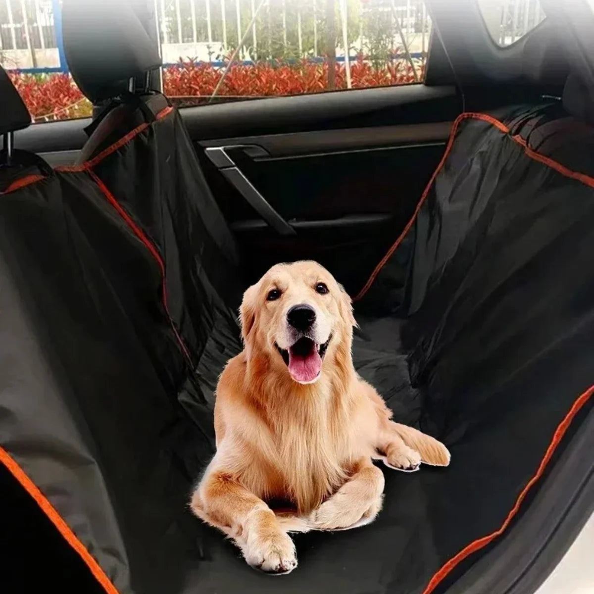 Dog Car Seat Cover for Back Seat,Oxford Cloth Durable Scratchproof Dog Hammock,Pet Seat Cover Protector for Cars,Trucks and SUVs