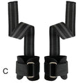 1Pair Weight Lifting Straps With Padded Wrist Wraps Gym Exercise Deadlift Straps Anti-Slip Strength Training Weightlifting Strap
