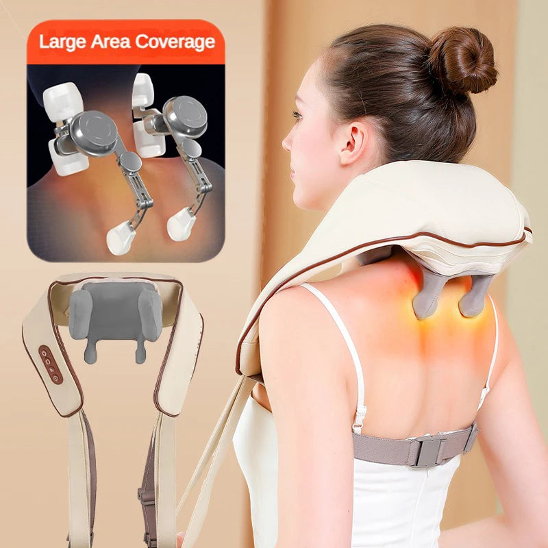 Shoulder-Neck Massager, Back-Shoulder Massager, Back-Shoulder Massager, Wireless Massager, Shoulder-Neck Massager, Pillow-Neck Massager, Back Muscle Relaxer, Full-Body Massager.