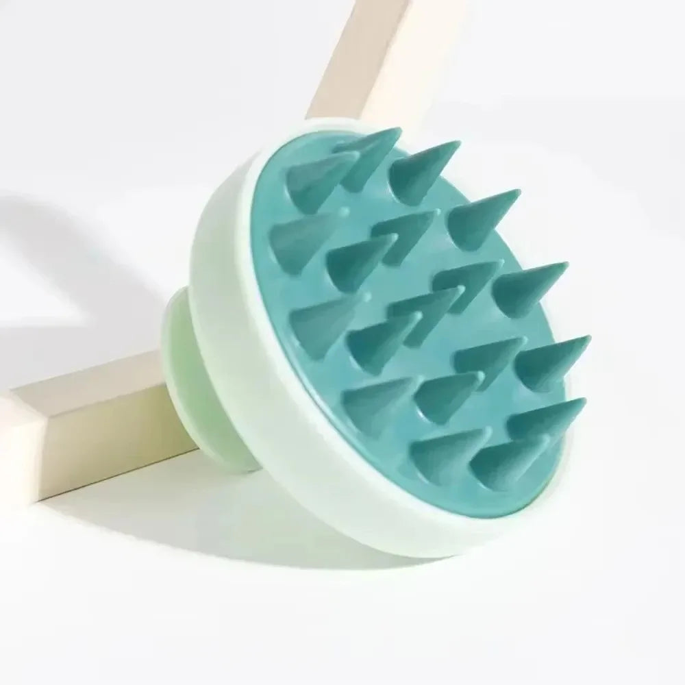 Scalp Massager Soft Silicone Shampoo Brush for Dandruff Removal&Hair Growth, Scalp Scrubber Exfoliator, Hair Care Massage Tool