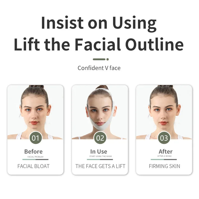 Double Chin Face Sheath Masque Double Menton Face Bandage Anti Wrinkle Slimming Double Chin Mask Lifting Beauty Skin Care Tools