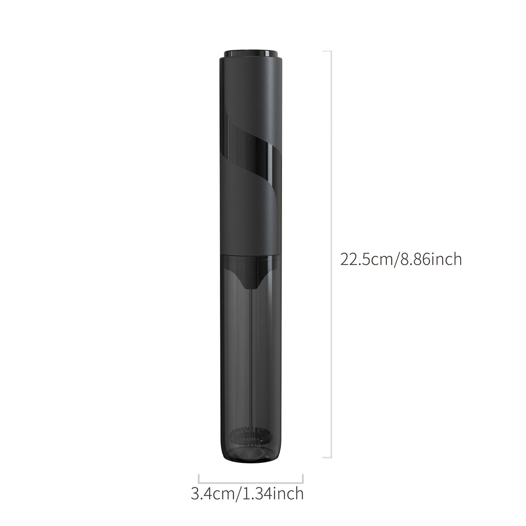 Electric Milk Frother with Storage Sleeve - Handheld Electric Milk Frother - Battery Powered (Battery Not Included)