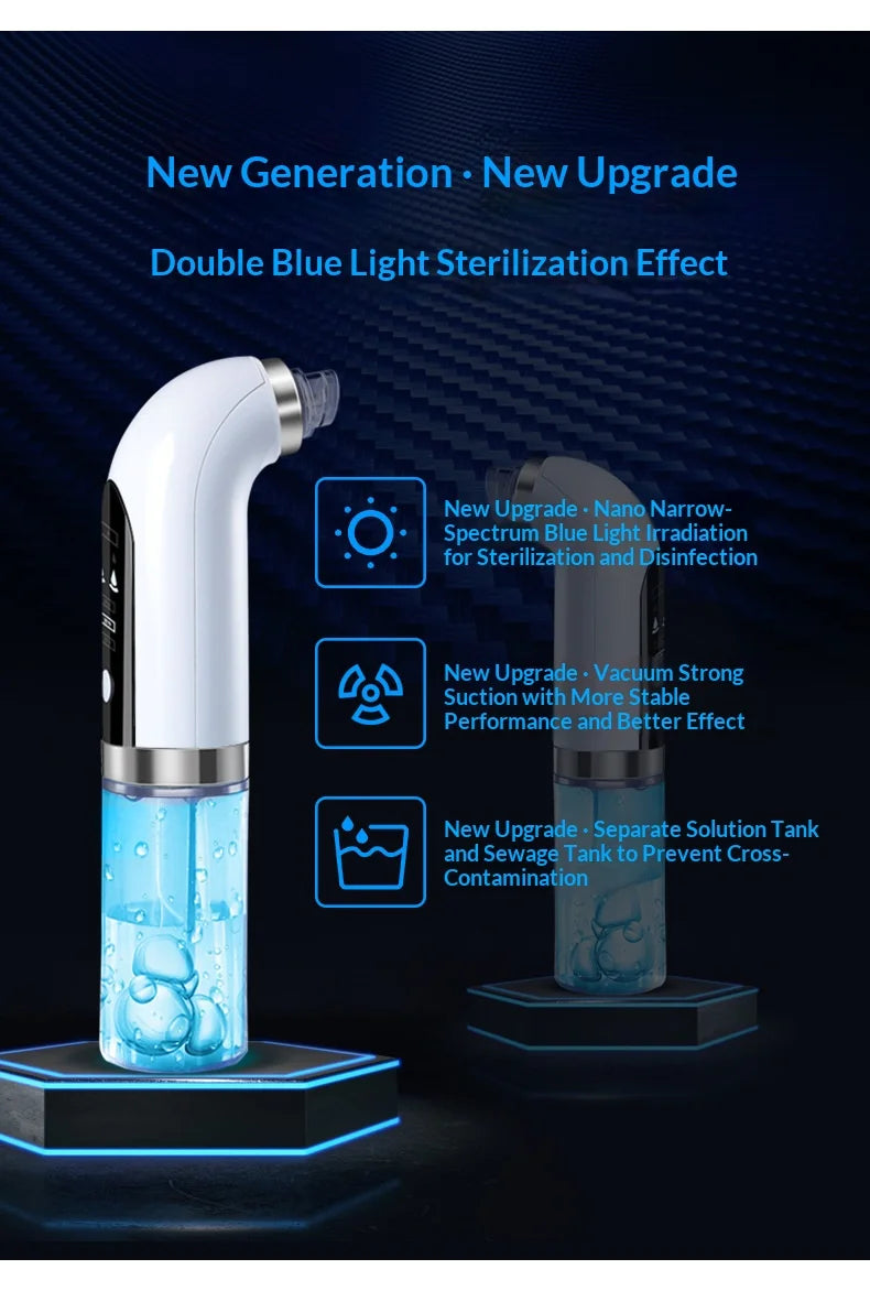 Black Pore Vacuum Cleaner Electric Micro Bubble Cleanser USB Charging Beauty Instrument Skin Care Tool