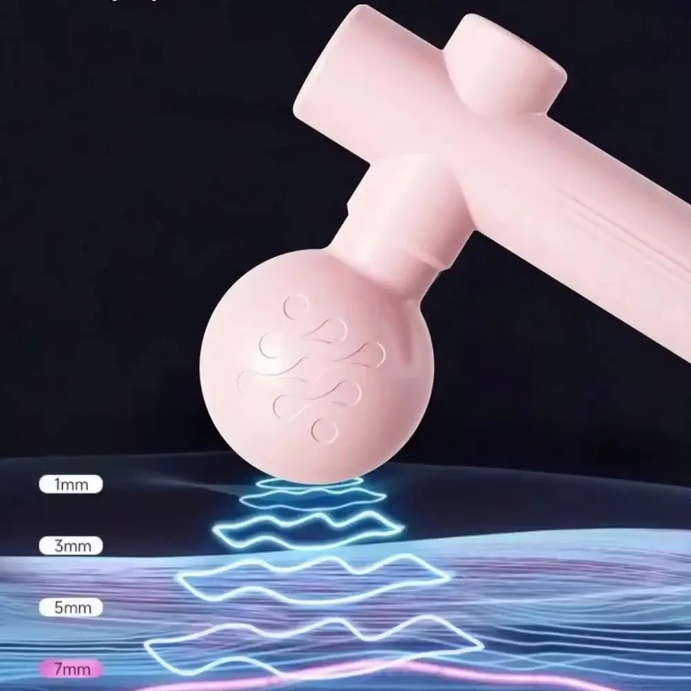 2026 Massage Gun, Deep Tissue Muscle Handheld Percussion Massager For Body, Back And Neck, Ultra Compact Elegant Design Recharge